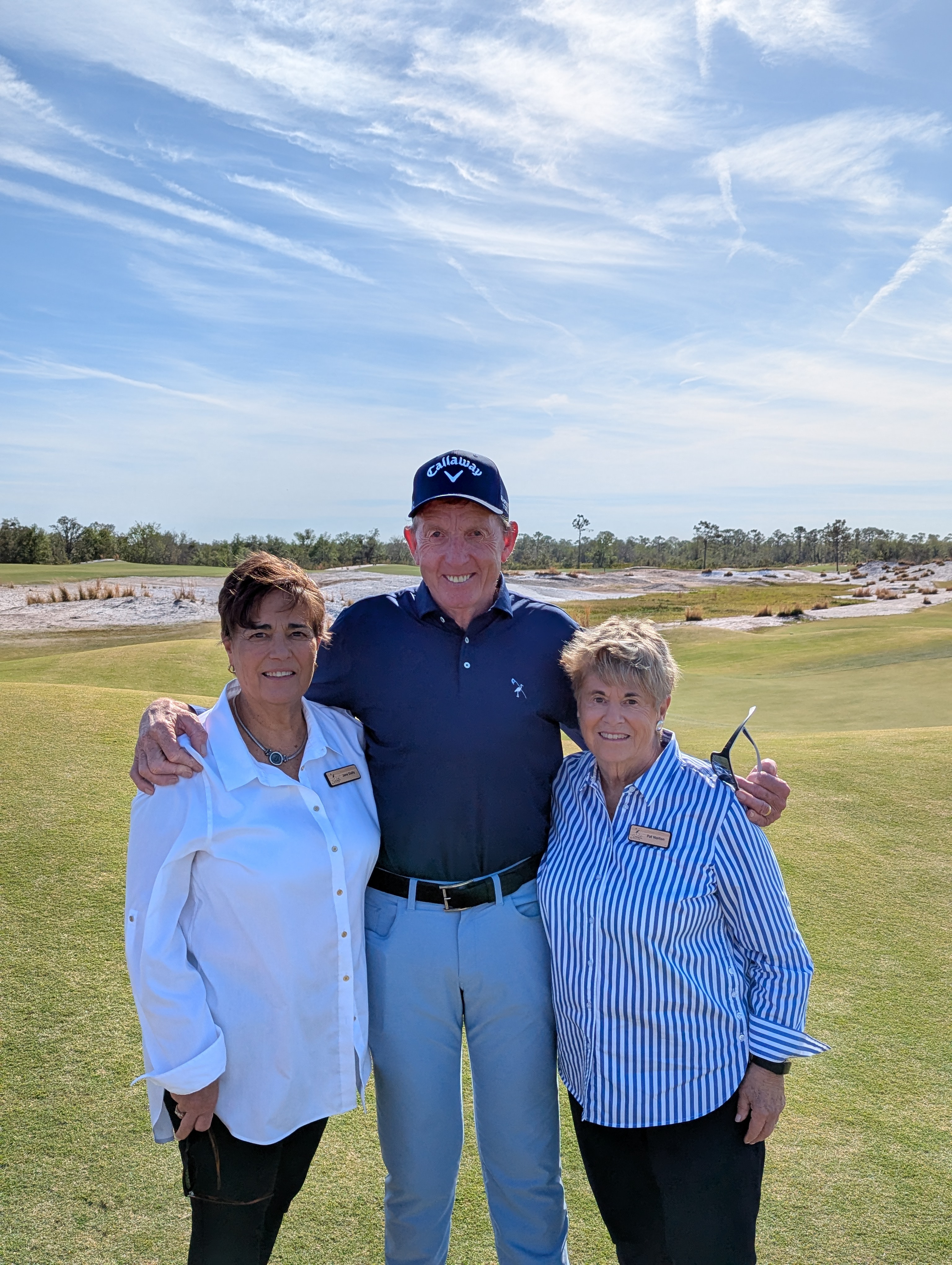 Jane Dally and Pat Norton